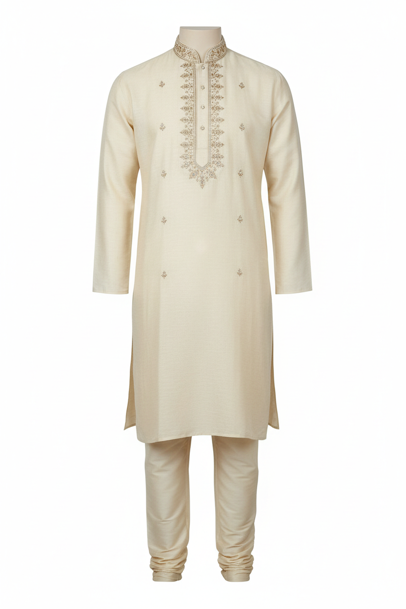 Linen Festive Kurta Pajama
